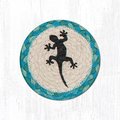 Capitol Importing Co 5 x 5 in. Gecko Printed Round Coaster 31-IC473G